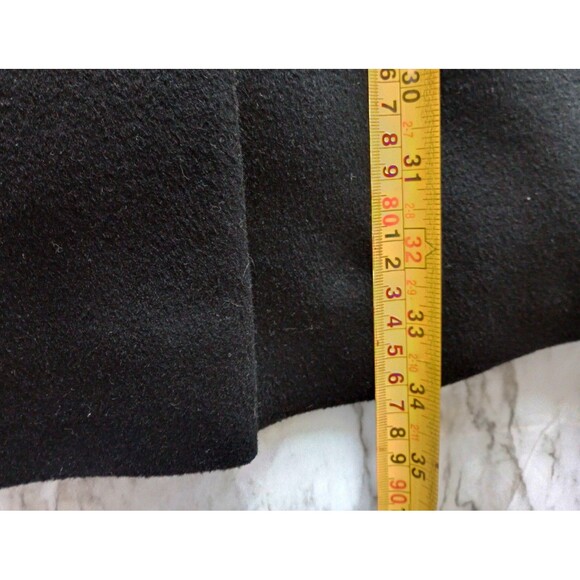 Larry Levine Wool Blend Coat Snap Closure Pockets Size 12 Petite - Picture 11 of 11